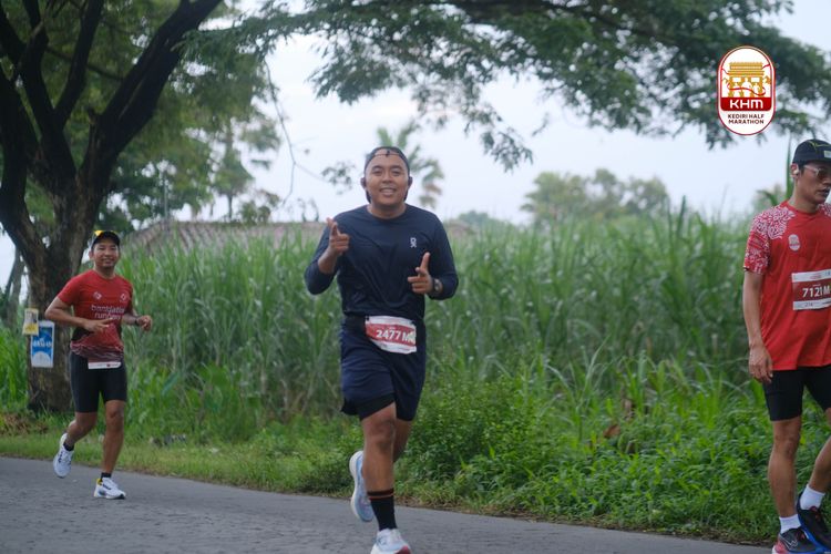 Race photo from Kediri Half Marathon 2025