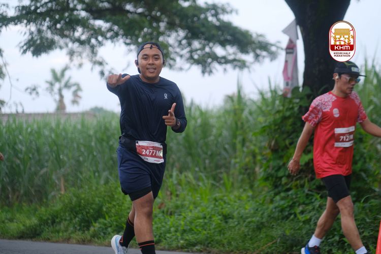 Race photo from Kediri Half Marathon 2025