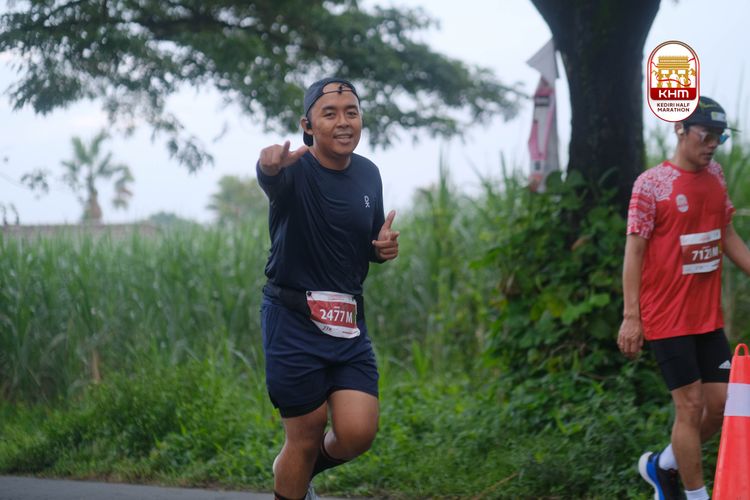 Race photo from Kediri Half Marathon 2025