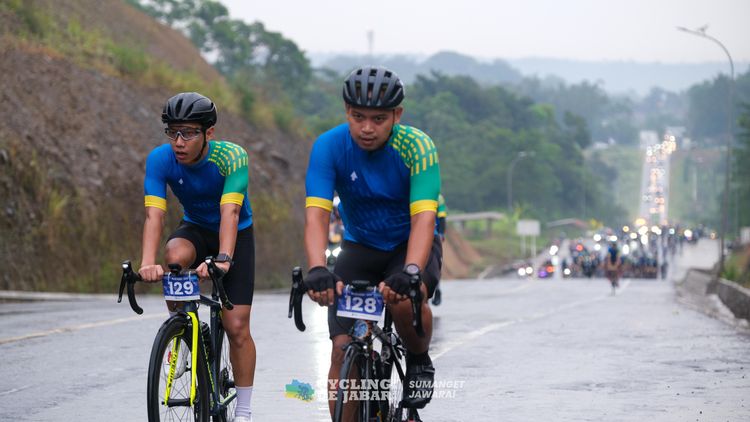 Race photo from Cycling de Jabar 2024