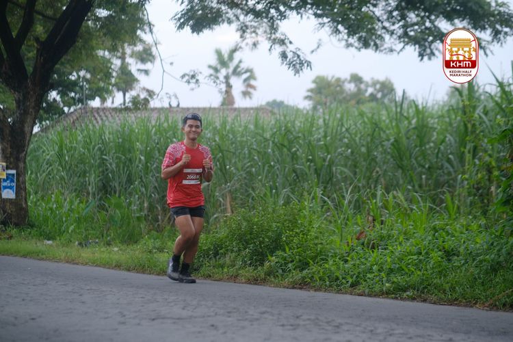 Race photo from Kediri Half Marathon 2025