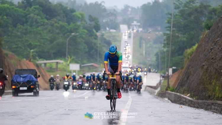Race photo from Cycling de Jabar 2024
