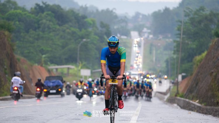 Race photo from Cycling de Jabar 2024