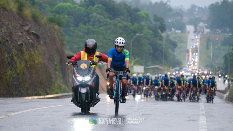 Race photo from Cycling de Jabar 2024