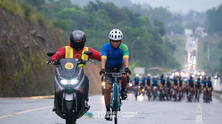 Race photo from Cycling de Jabar 2024