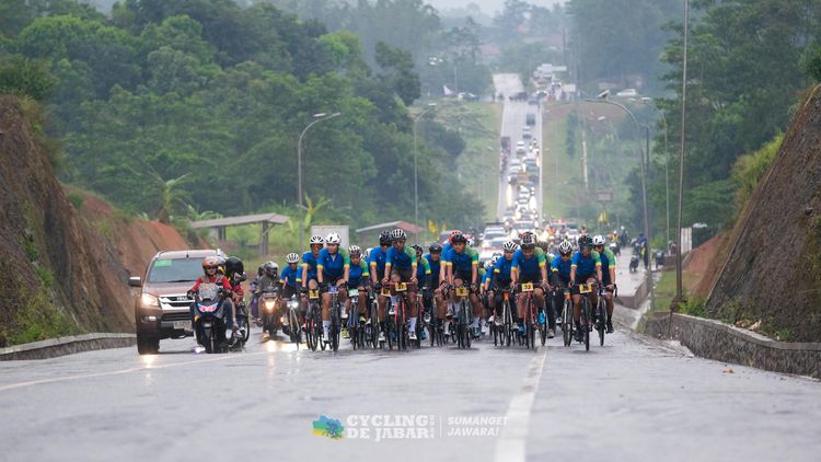 Race photo from Cycling de Jabar 2024