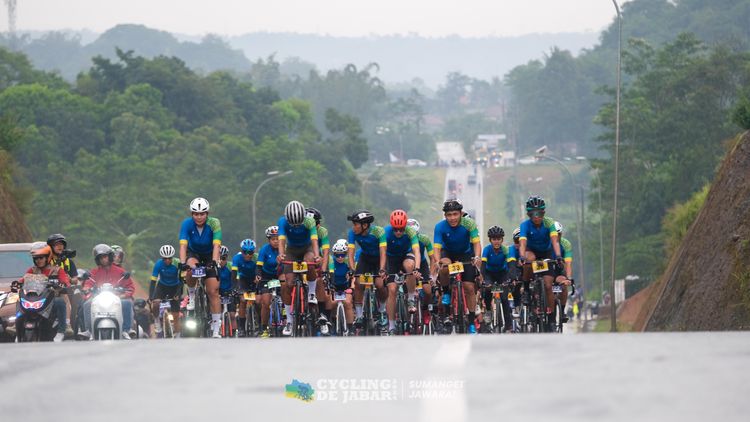 Race photo from Cycling de Jabar 2024