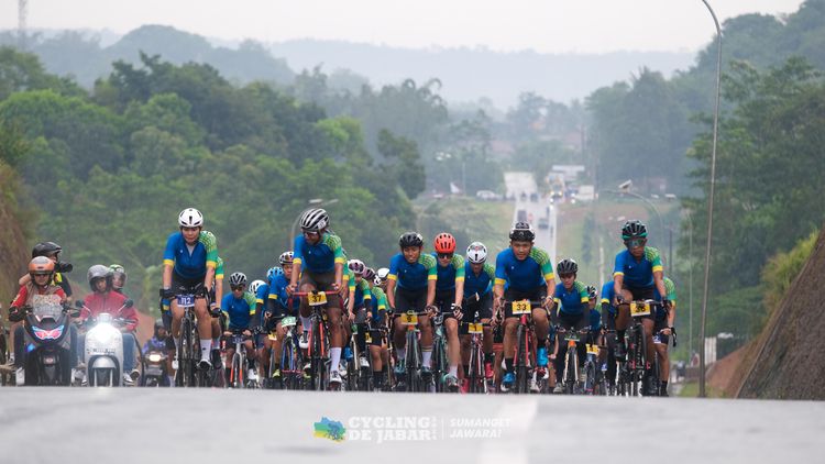 Race photo from Cycling de Jabar 2024
