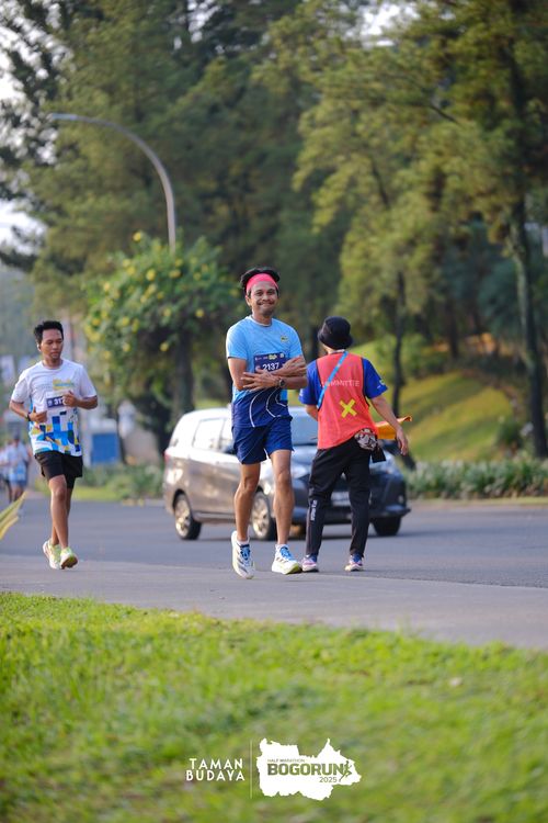 Race photo from Taman Budaya x BOGORUN 2025