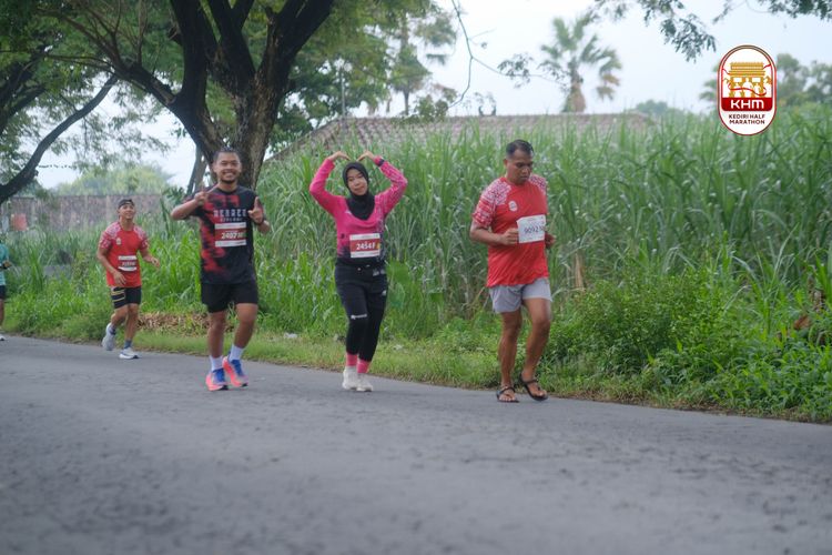 Race photo from Kediri Half Marathon 2025