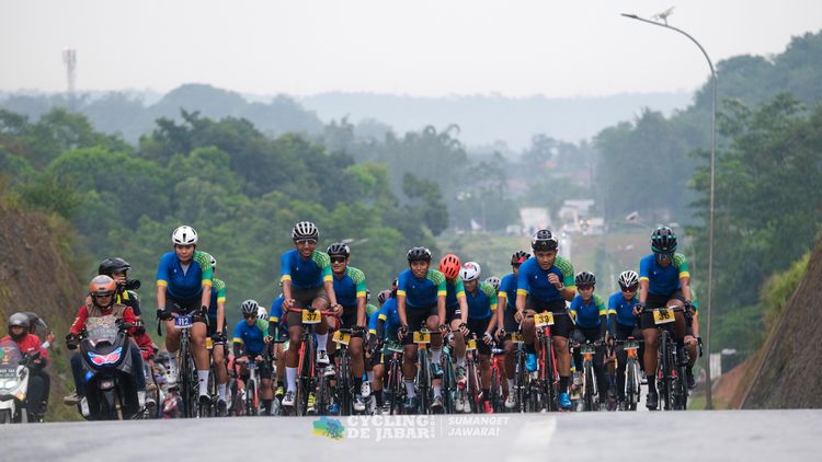 Race photo from Cycling de Jabar 2024