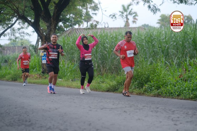 Race photo from Kediri Half Marathon 2025