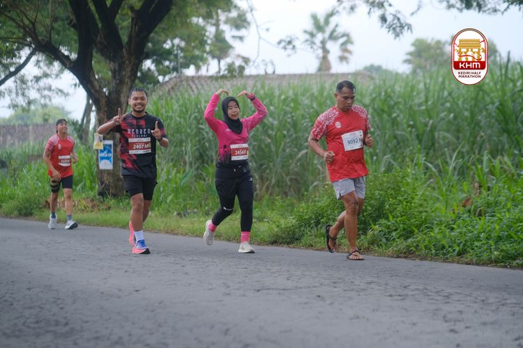 Race photo from Kediri Half Marathon 2025