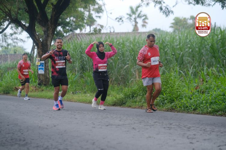 Race photo from Kediri Half Marathon 2025