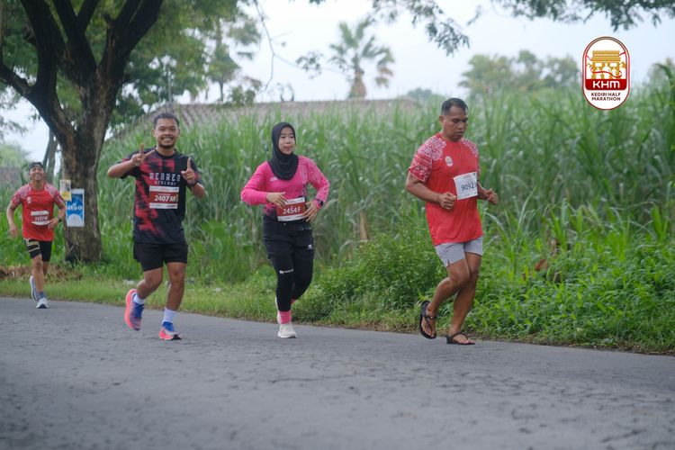 Race photo from Kediri Half Marathon 2025