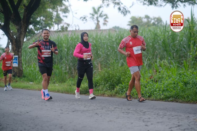 Race photo from Kediri Half Marathon 2025