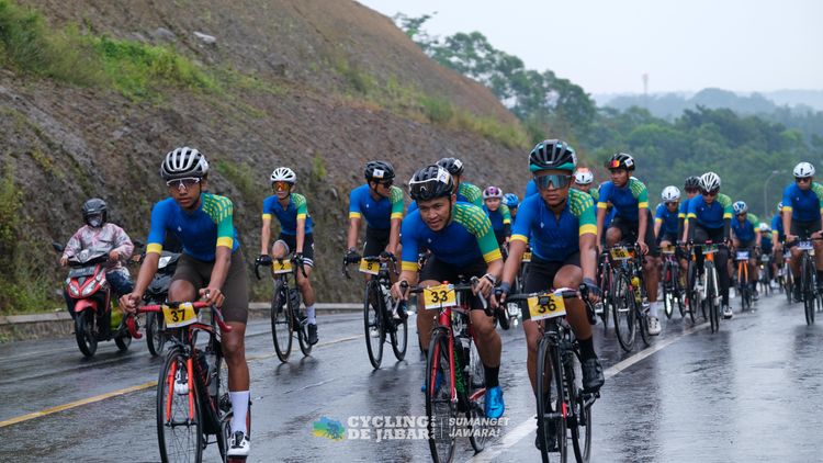 Race photo from Cycling de Jabar 2024