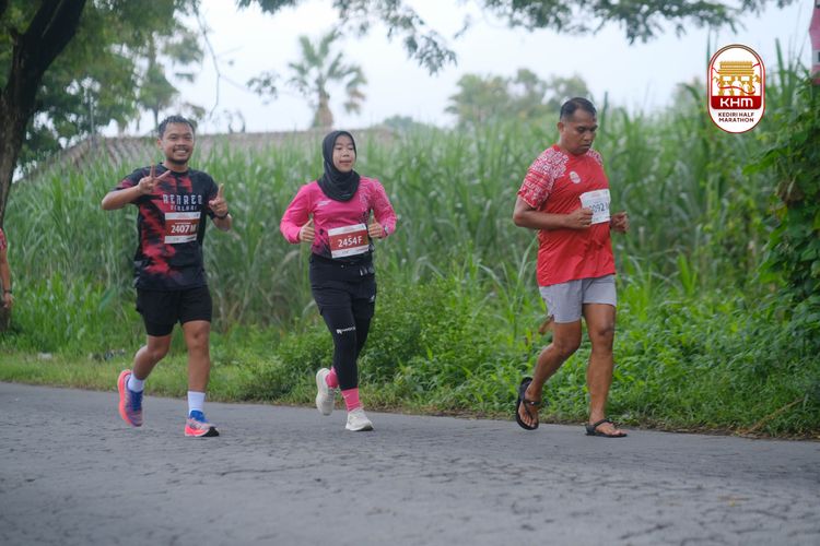 Race photo from Kediri Half Marathon 2025