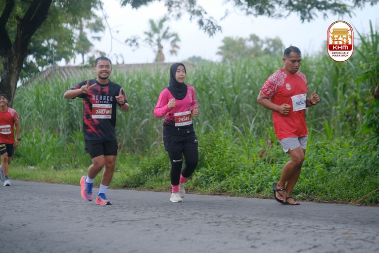 Race photo from Kediri Half Marathon 2025