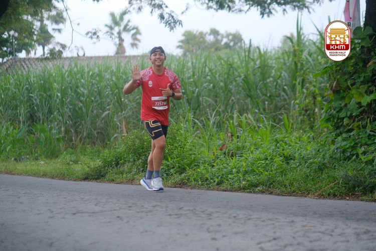 Race photo from Kediri Half Marathon 2025