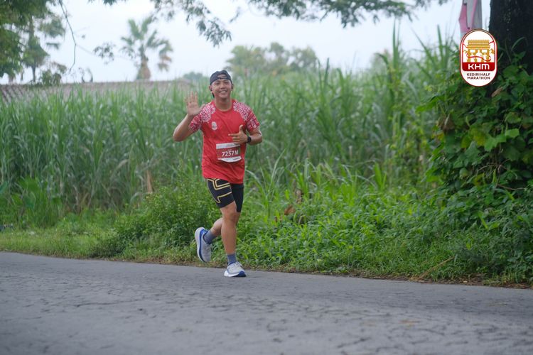 Race photo from Kediri Half Marathon 2025