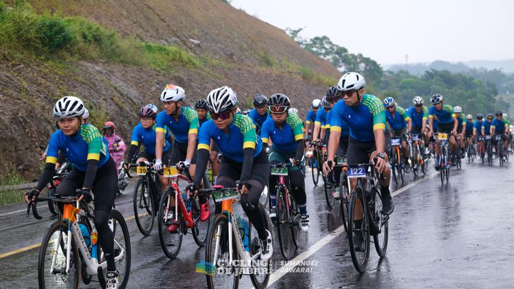 Race photo from Cycling de Jabar 2024