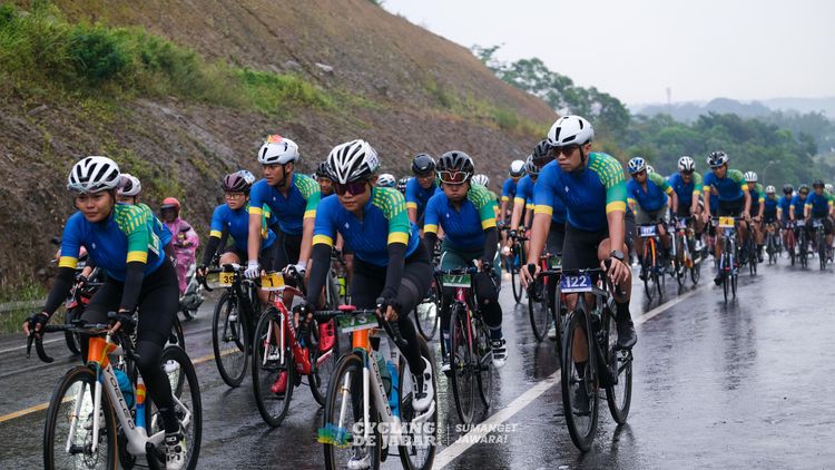 Race photo from Cycling de Jabar 2024