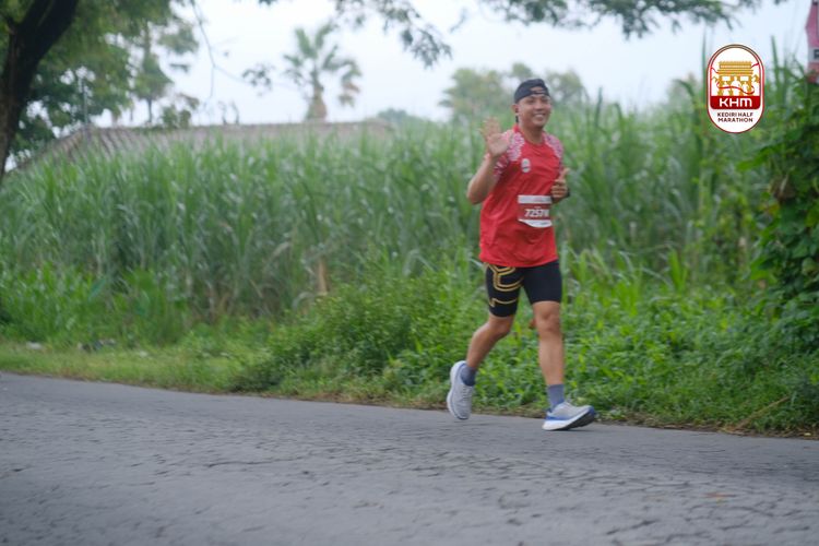 Race photo from Kediri Half Marathon 2025
