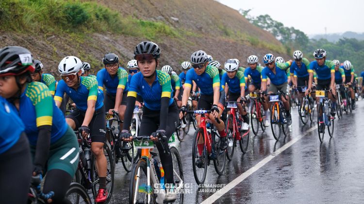 Race photo from Cycling de Jabar 2024