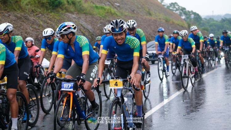 Race photo from Cycling de Jabar 2024
