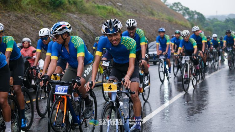 Race photo from Cycling de Jabar 2024