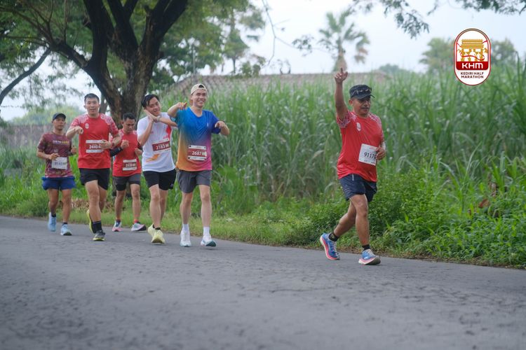 Race photo from Kediri Half Marathon 2025