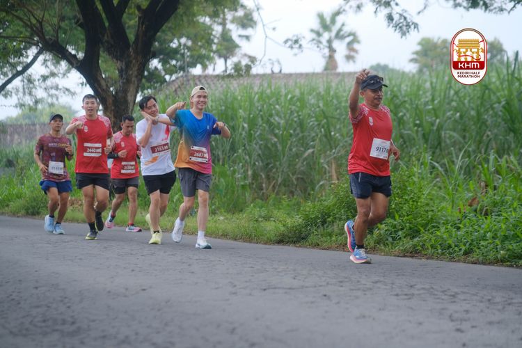 Race photo from Kediri Half Marathon 2025