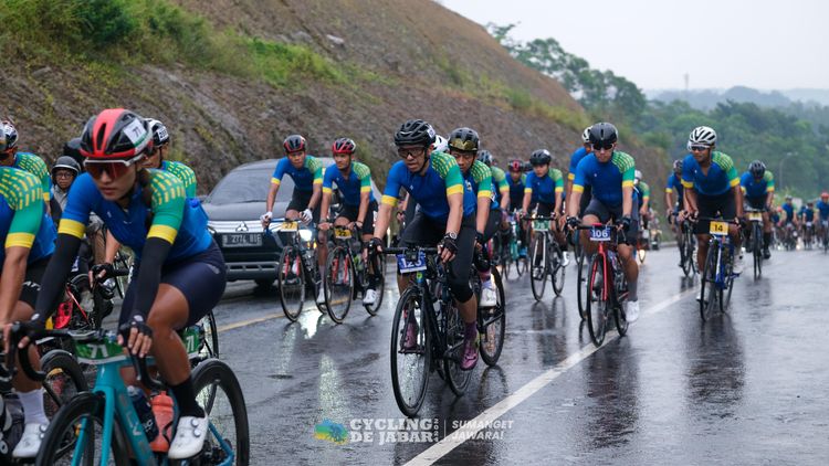 Race photo from Cycling de Jabar 2024