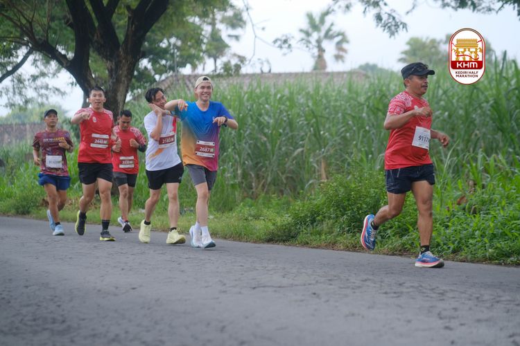 Race photo from Kediri Half Marathon 2025