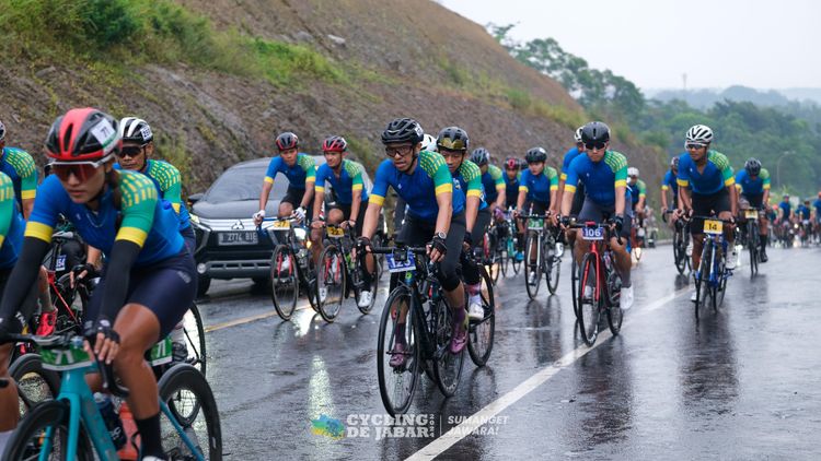 Race photo from Cycling de Jabar 2024
