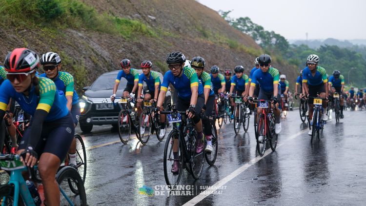 Race photo from Cycling de Jabar 2024