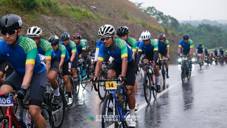 Race photo from Cycling de Jabar 2024