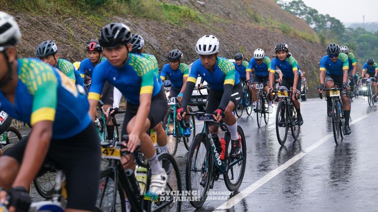 Race photo from Cycling de Jabar 2024