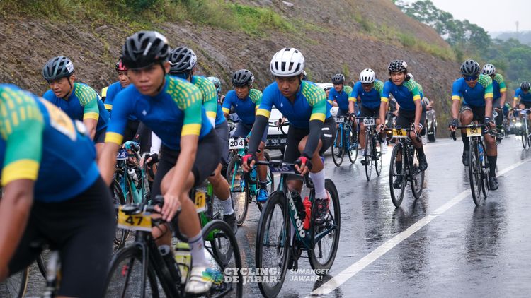 Race photo from Cycling de Jabar 2024