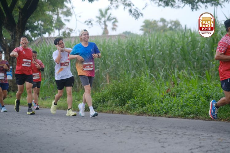 Race photo from Kediri Half Marathon 2025