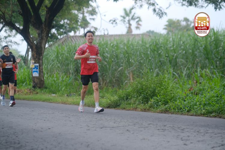 Race photo from Kediri Half Marathon 2025
