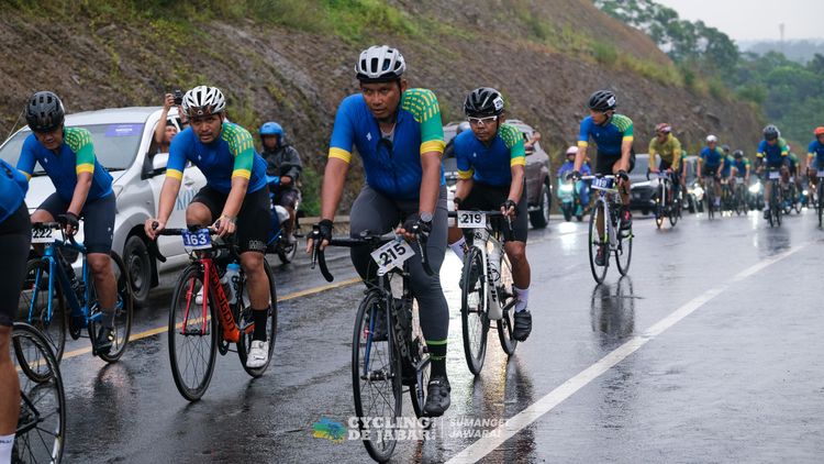 Race photo from Cycling de Jabar 2024