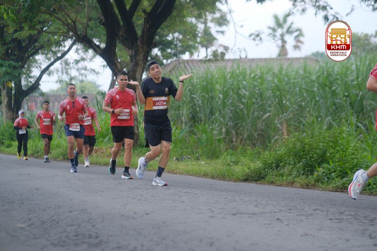 Race photo from Kediri Half Marathon 2025