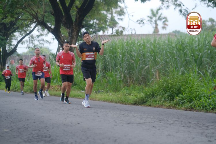 Race photo from Kediri Half Marathon 2025