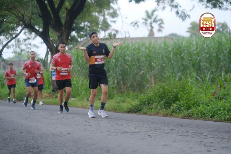 Race photo from Kediri Half Marathon 2025