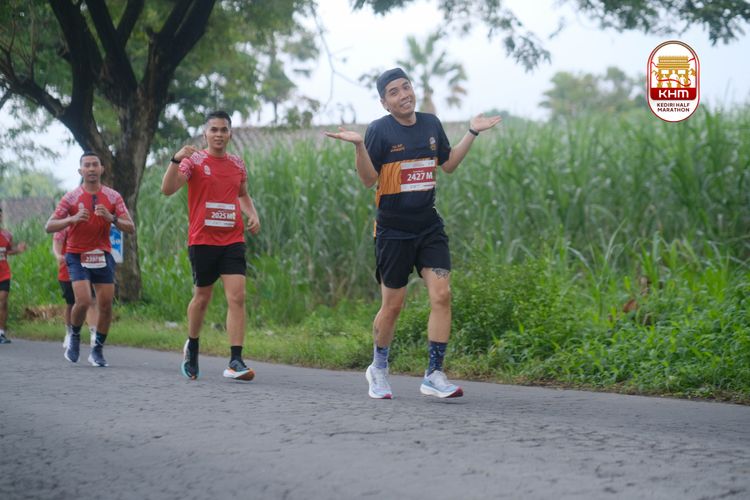 Race photo from Kediri Half Marathon 2025