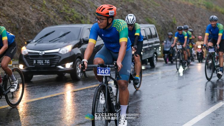 Race photo from Cycling de Jabar 2024