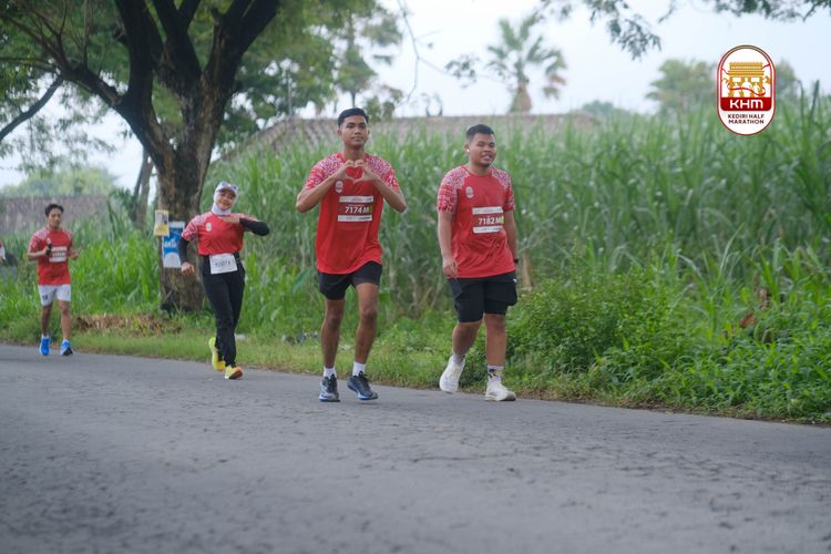 Race photo from Kediri Half Marathon 2025