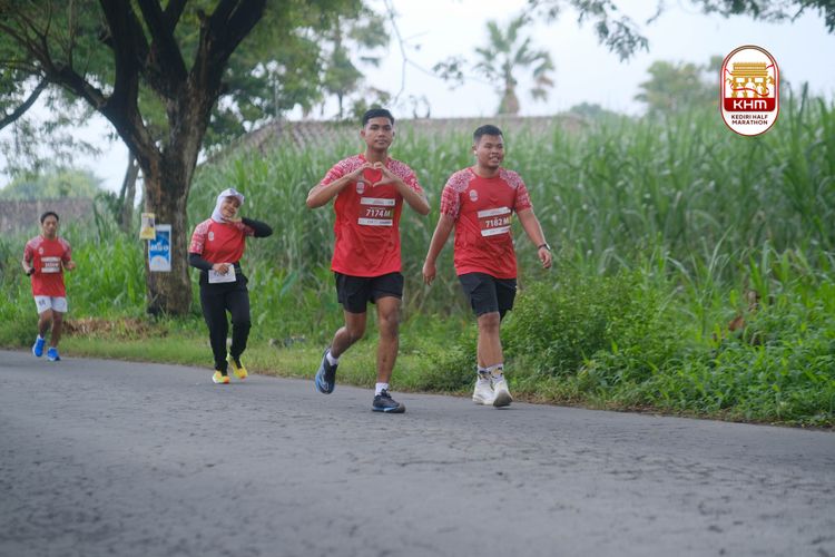 Race photo from Kediri Half Marathon 2025